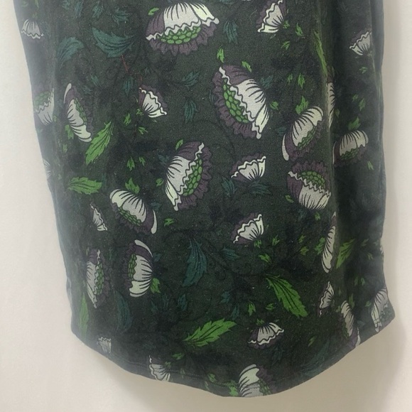 Brand New LulaRoe Green and Purple floral dress - Picture 7 of 9